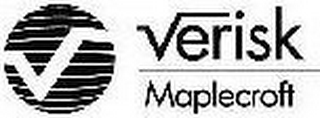 V VERISK MAPLECROFT logo