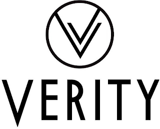 V VERITY logo