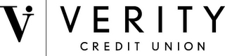 V VERITY CREDIT UNION logo