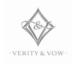 V & VERITY & VOW logo