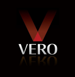 V VERO logo