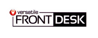 V VERSATILE FRONT DESK logo