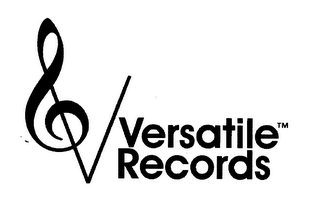 V VERSATILE RECORDS logo