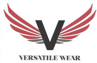 V VERSATILE WEAR logo