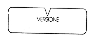 V VERSIONE logo