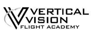 V VERTICAL VISION FLIGHT ACADEMY logo