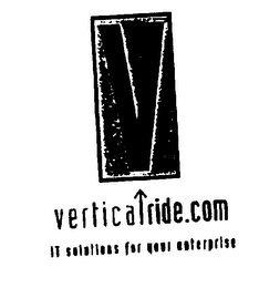 V VERTICALRIDE.COM IT SOLUTIONS FOR YOUR ENTERPRISE logo