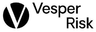 V VESPER RISK logo