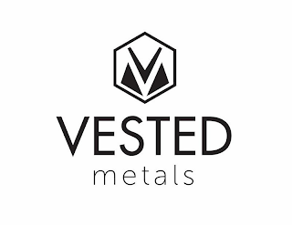 V VESTED METALS logo