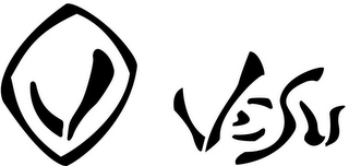 V VESU logo