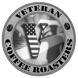 V VETERAN COFFEE ROASTERS logo