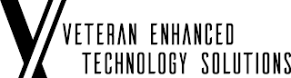 V VETERAN ENHANCED TECHNOLOGY SOLUTIONS logo
