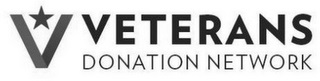 V VETERANS DONATION NETWORK logo