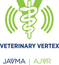 V VETERINARY VERTEX JAVMA AJVR logo