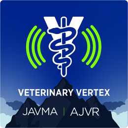 V VETERINARY VERTEX JAVMA AJVR logo