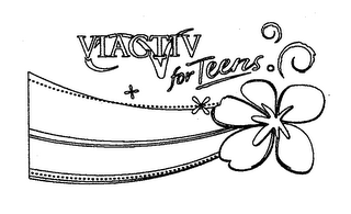 V VIACTIV FOR TEENS logo