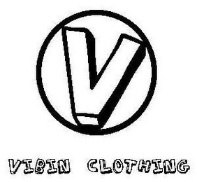 V VIBIN CLOTHING logo