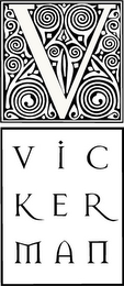 V VICKERMAN logo