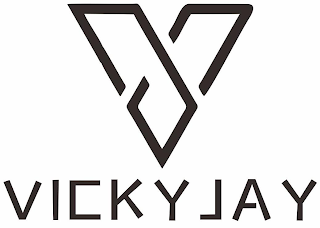V VICKYJAY logo
