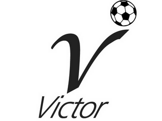V VICTOR logo