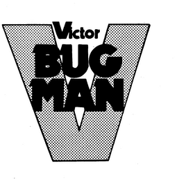 V VICTOR BUG MAN logo