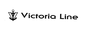 V VICTORIA LINE logo