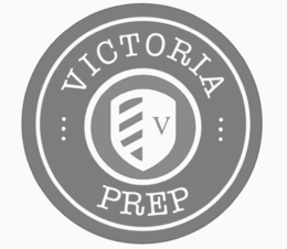 V VICTORIA PREP logo