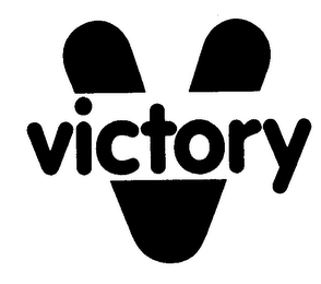 V VICTORY logo