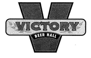 V VICTORY BEER HALL logo