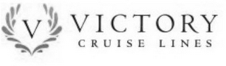 V VICTORY CRUISE LINES logo