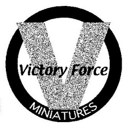V VICTORY FORCE MINIATURES logo