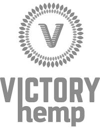 V VICTORY HEMP logo