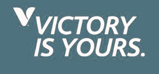 V. VICTORY IS YOURS. logo
