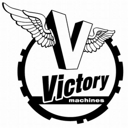 V VICTORY MACHINES logo