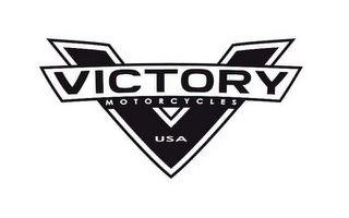 V VICTORY MOTORCYCLES USA logo