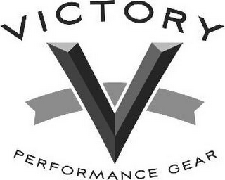 V VICTORY PERFORMANCE GEAR logo