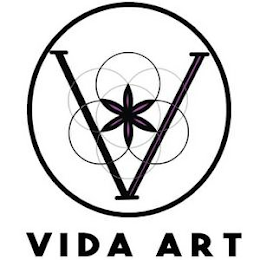 V VIDA ART logo