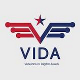V VIDA VETERANS IN DIGITAL ASSETS logo