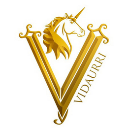 V VIDAURRI logo