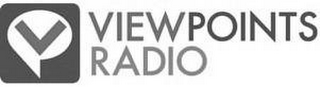 V VIEWPOINTS RADIO logo