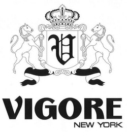 V VIGORE NEW YORK logo