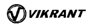 V VIKRANT logo