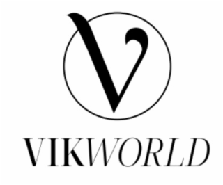 V VIKWORLD logo