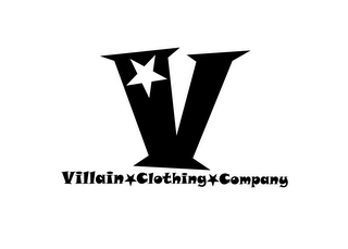 V VILLAIN CLOTHING COMPANY logo