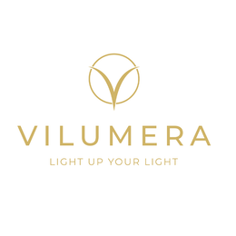 V VILUMERA LIGHT UP YOUR LIGHT logo