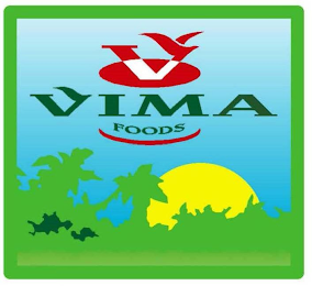 V VIMA FOODS logo