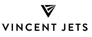 V VINCENT JETS logo