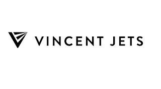 V VINCENT JETS logo