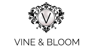 V VINE & BLOOM logo