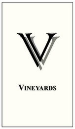 V VINEYARDS logo